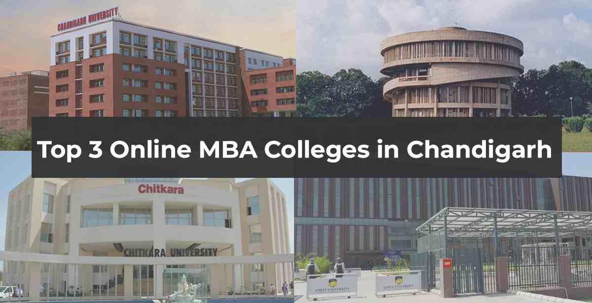 Top 3 Online/Distance MBA Colleges in Chandigarh – UPDATED!!