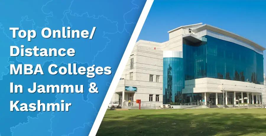 Best Online/Distance MBA Colleges In Jammu & Kashmir