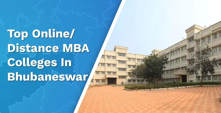 Best Online/Distance MBA Colleges In Bhubaneswar: 2024