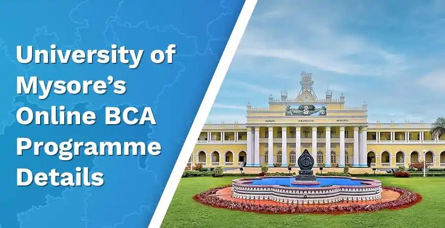 University of Mysore’s Online BCA Programme: All Details