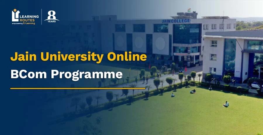 Jain University Online BCom Programme