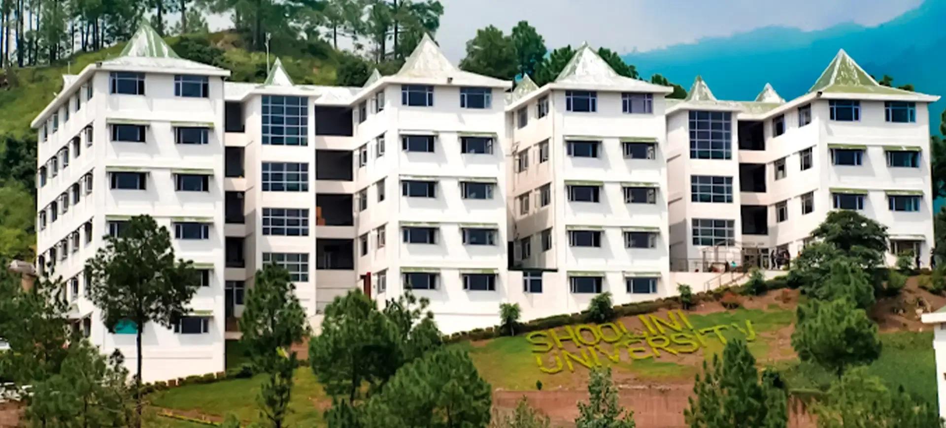 Shoolini University of Biotechnology and Management Sciences banner