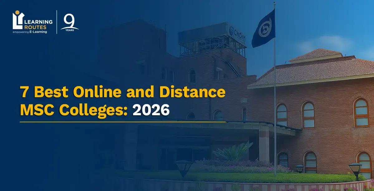 7 Best Online and Distance MSC Colleges: 2026